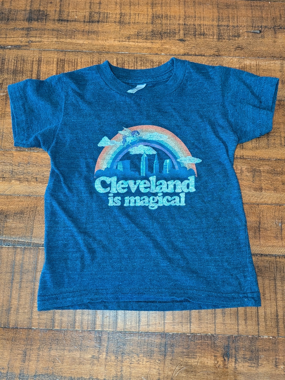 Blue 2T Kids "Cleveland Is Magical" Graphic Tee, VG